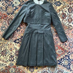 Women's Black Fleece by Thom Browne wool dress